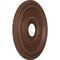 Ekena Millwork Cole PVC Medallion (Canopies up to 4 1/2"), 16"OD x 3 1/2"ID x 1"P, Universal Aged Metallic Rust CMP16CODRU - alternate 5